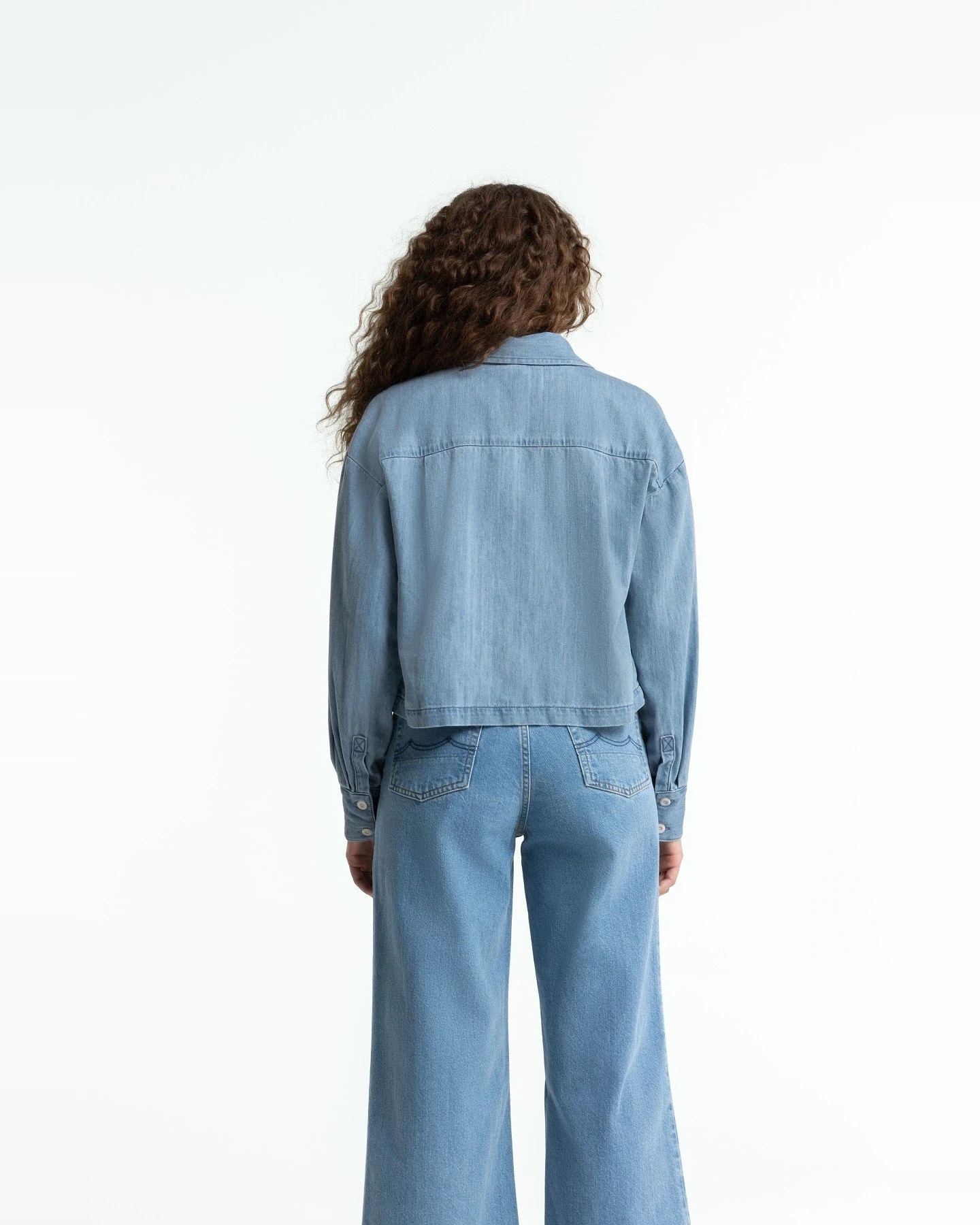 Jeanshemd Quinn Blau – Ansicht 4
