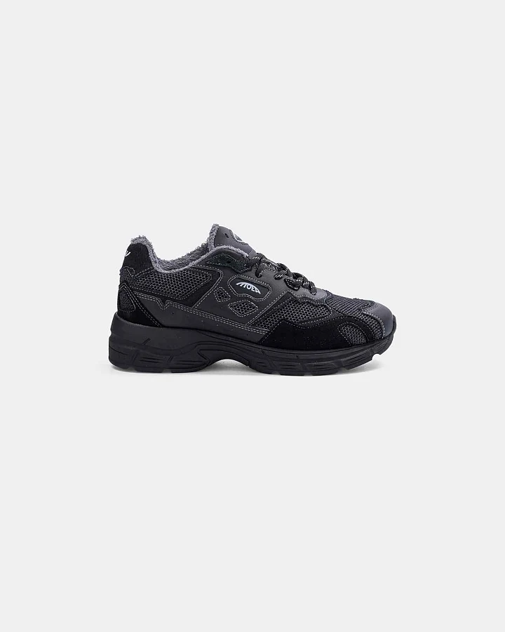 MoEa Herren vegan Sneaker Rush Full Black Corn