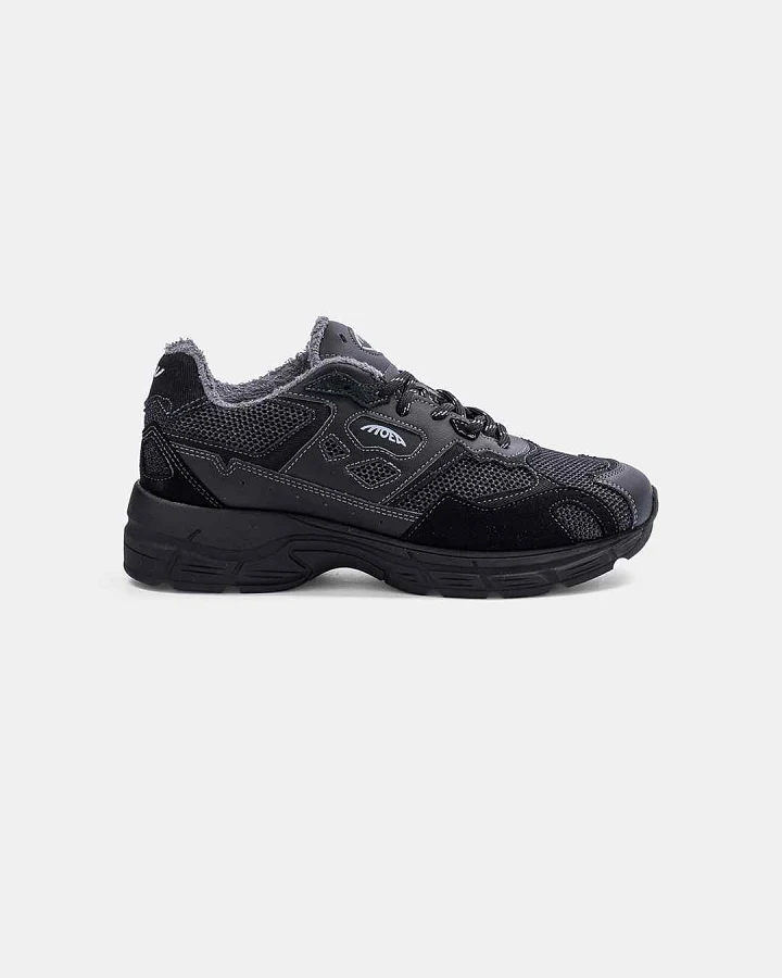 MoEa Herren vegan Sneaker Rush Full Black Corn
