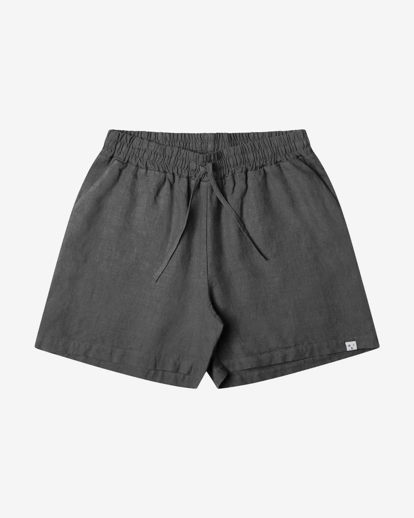MATONA Damen vegan Kurze Hose Einfach Schwarz – Ansicht 2