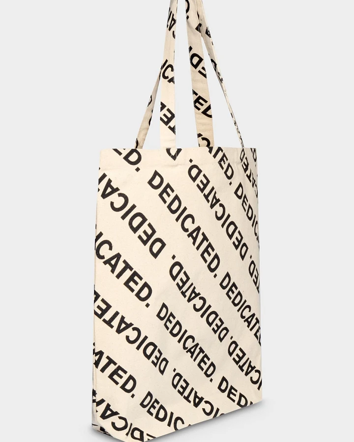 Tote Bag Torekov Logo Pattern Weiß