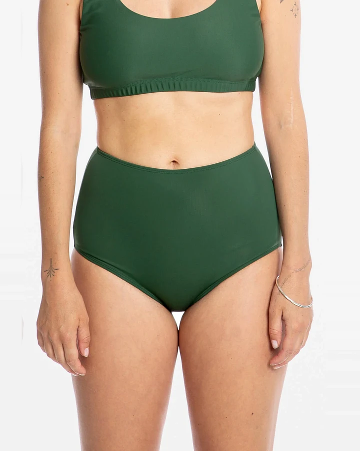 MATONA Damen vegan Bikiniunterteil Basilikum Grün