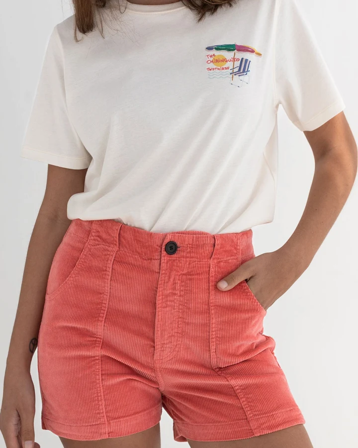 TWOTHIRDS Damen vegan Shorts Cockatoo Pink