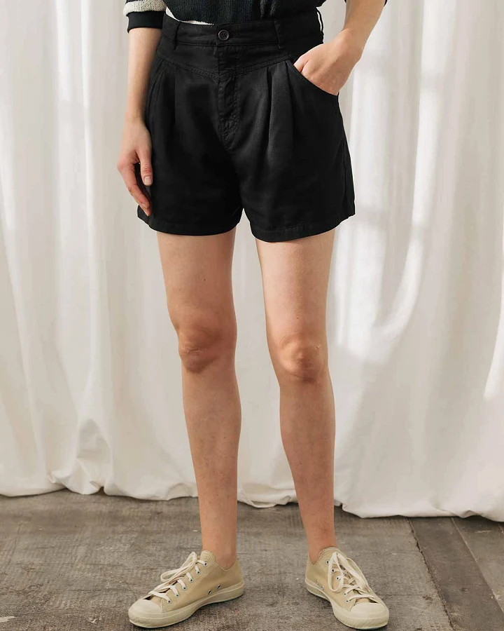 TWOTHIRDS Damen vegan Shorts Uggool Schwarz