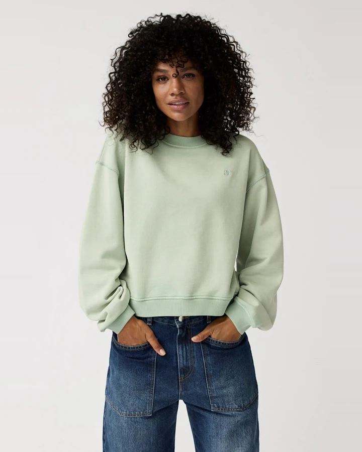 Alchemist Damen vegan Pullover Isla Dunkel Salbei