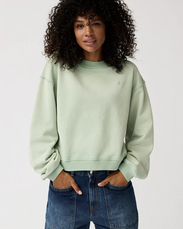 Alchemist Damen vegan Pullover Isla Dunkel Salbei