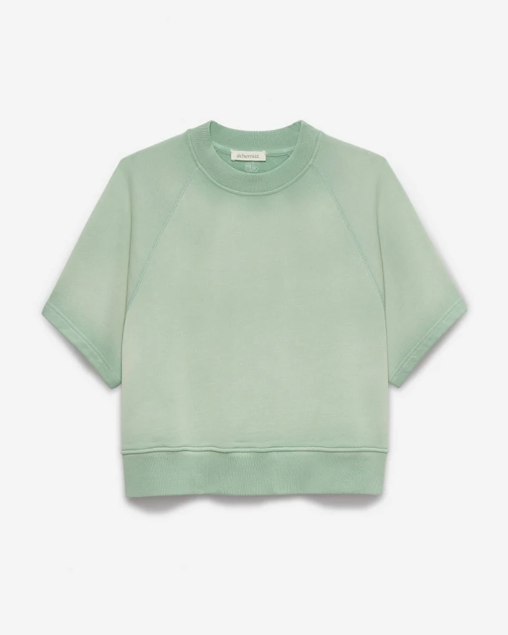 Alchemist Damen vegan Pullover Nigella Dunkel Salbei