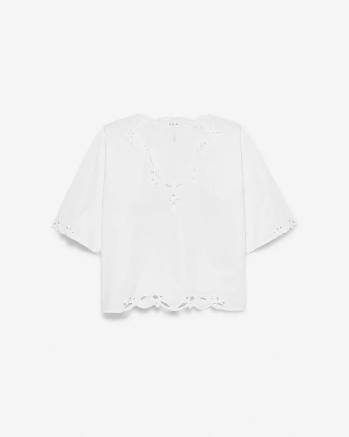 Alchemist Damen vegan Top Aila Very White