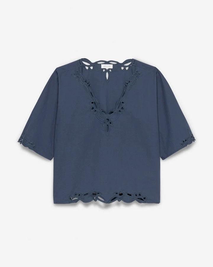 Alchemist Damen vegan Top Aila Navy