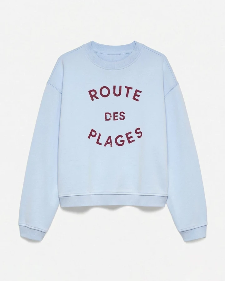 Alchemist Damen vegan Pullover Isla Faded Blau