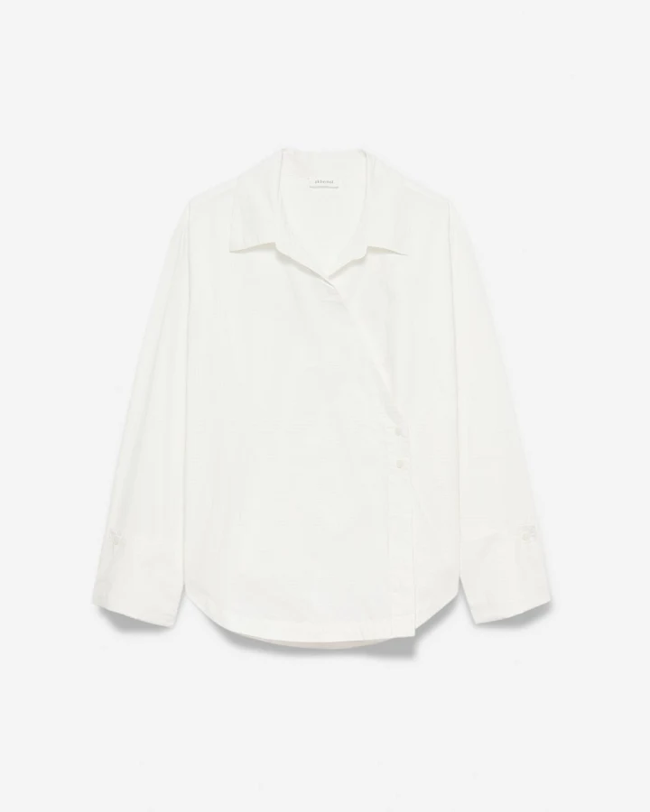 Alchemist Damen vegan Bluse Maud Sehr Weiß