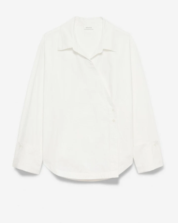 Alchemist Damen vegan Bluse Maud Sehr Weiß