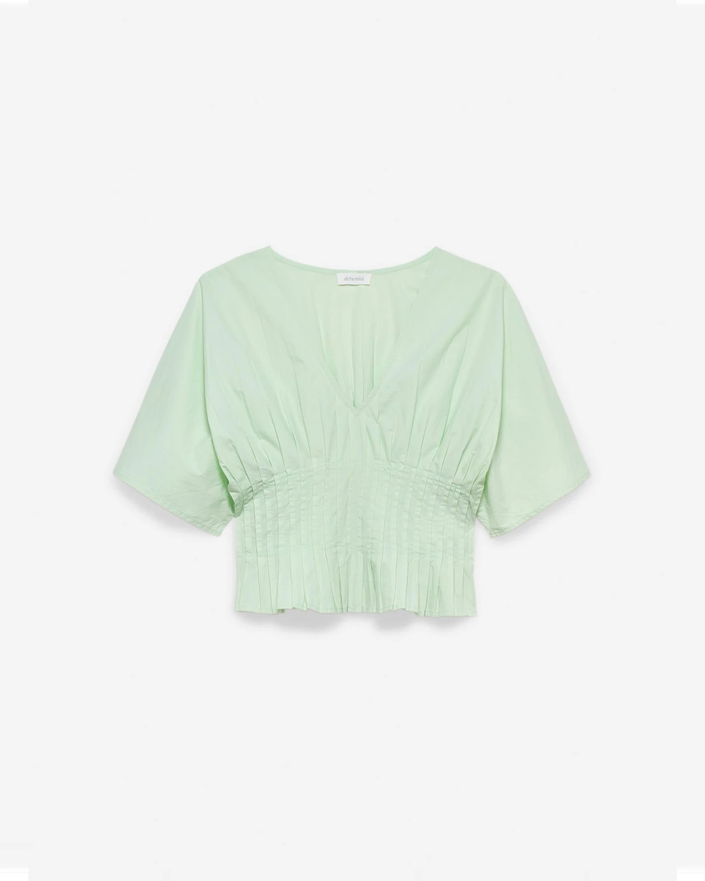 Alchemist Damen vegan Top Pien Celadon Grün – Ansicht 2
