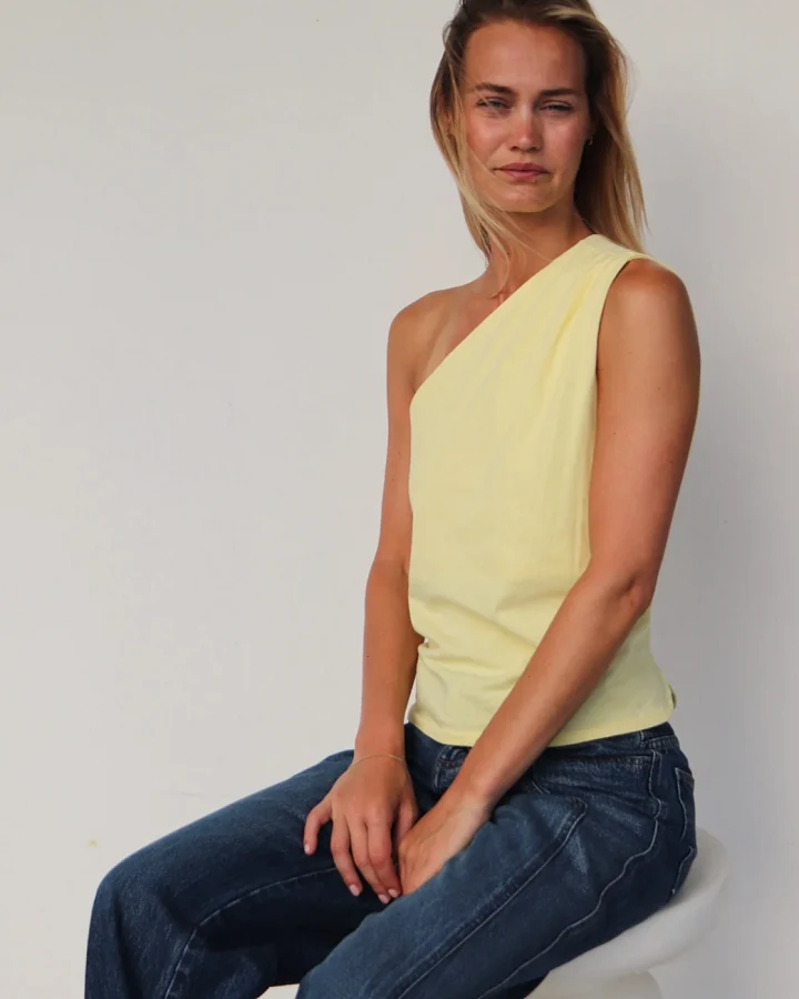 Alchemist Damen vegan Top Levy Gelb