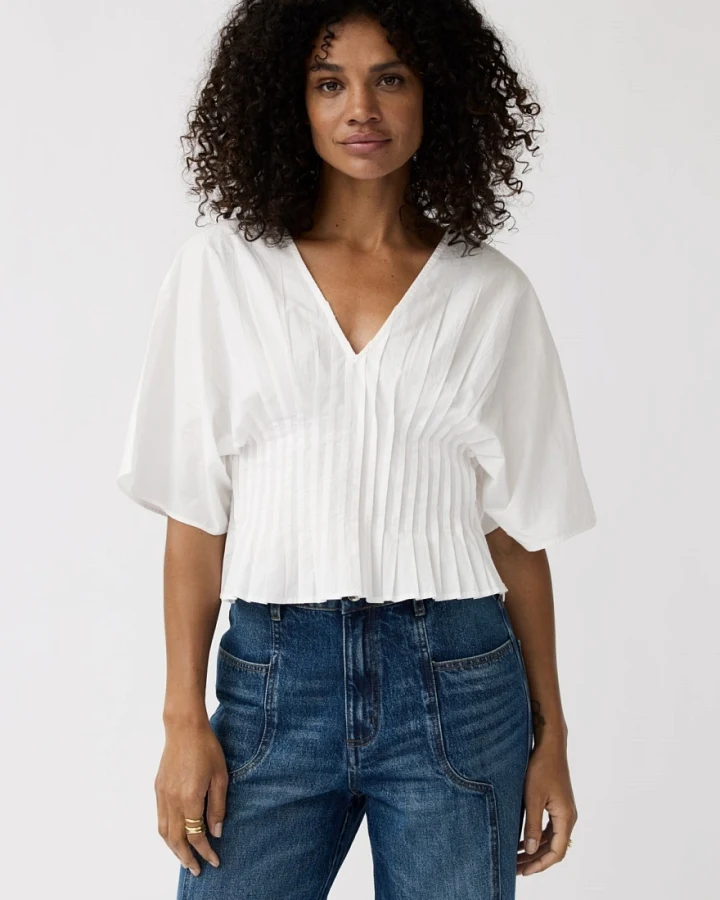 Alchemist Damen vegan Top Pien Very White