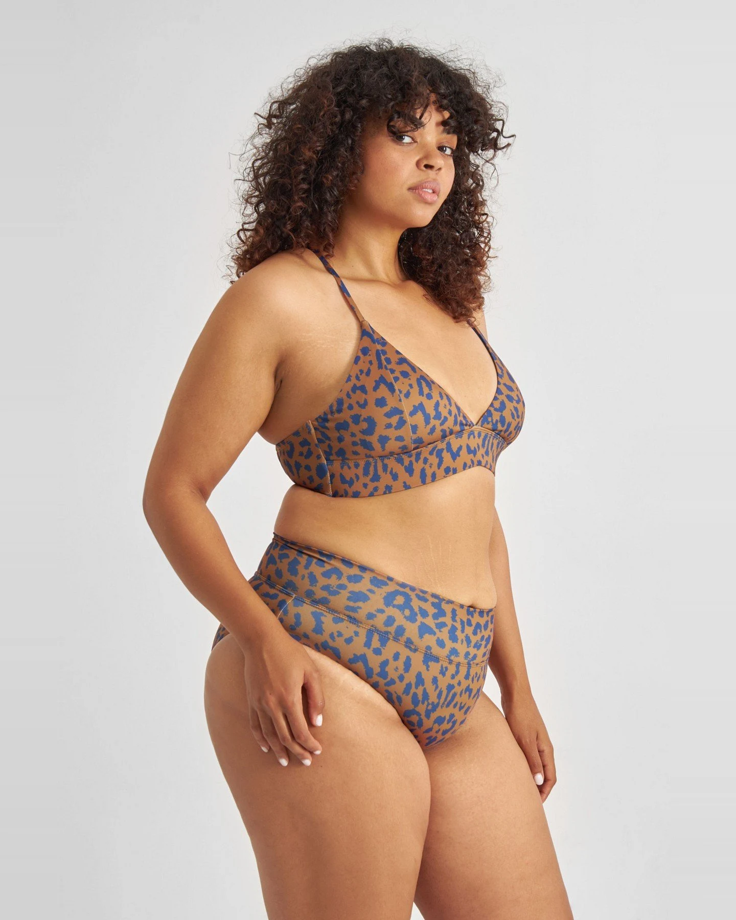 Bikini Bottom Slite Painted Leopard – Ansicht 3