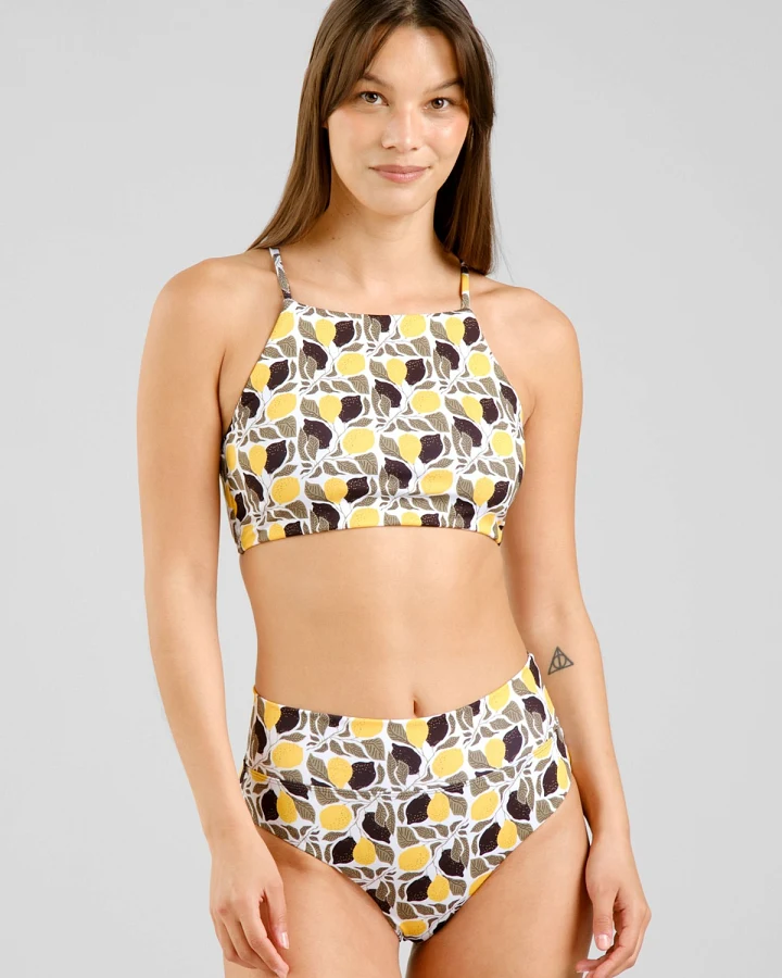 Bikini Bottom Slite Lemon Bricks Gelb