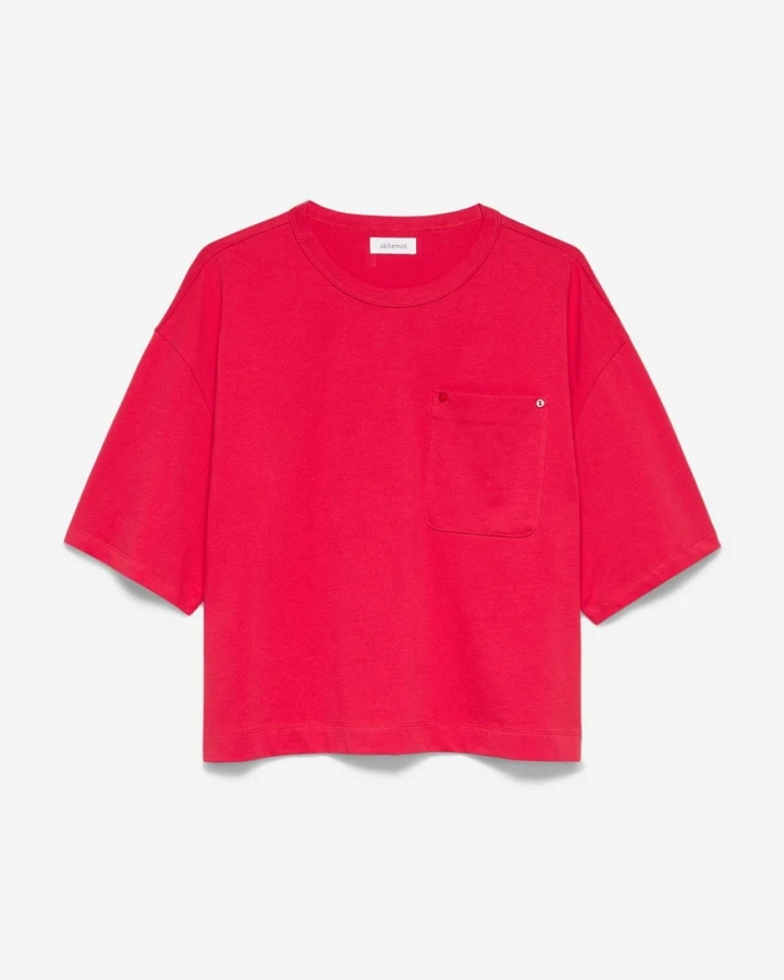 Alchemist Damen vegan T-Shirt Ashley Himbeerrot
