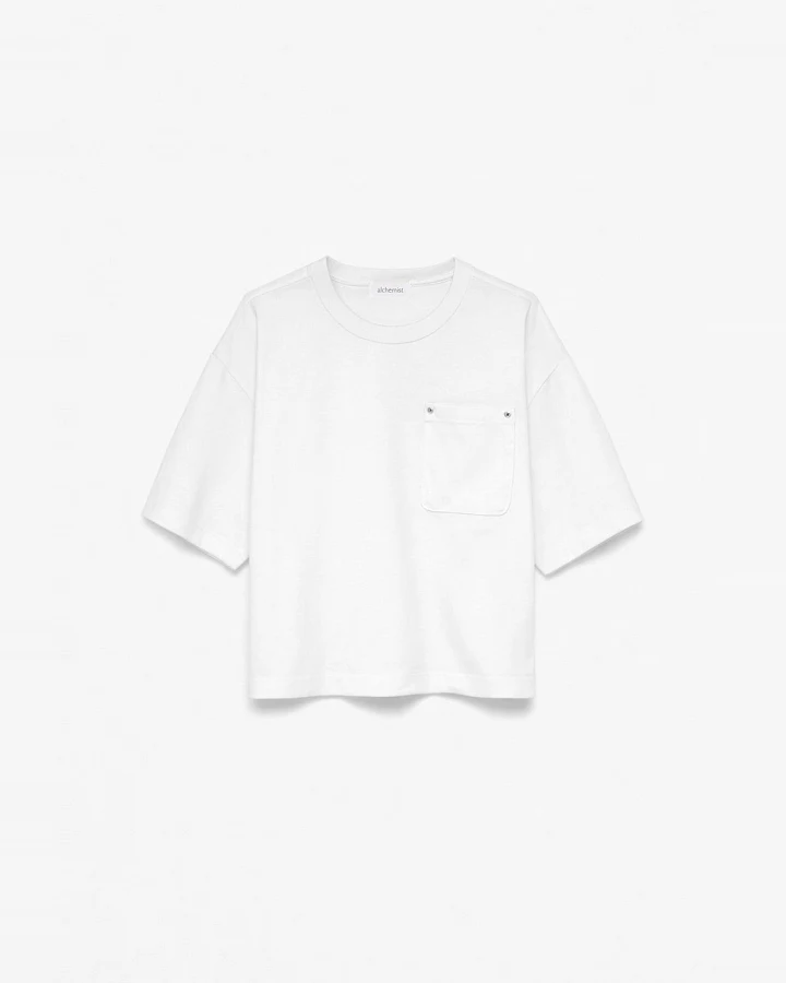 Alchemist Damen vegan T-Shirt Ashley Sehr Weiß