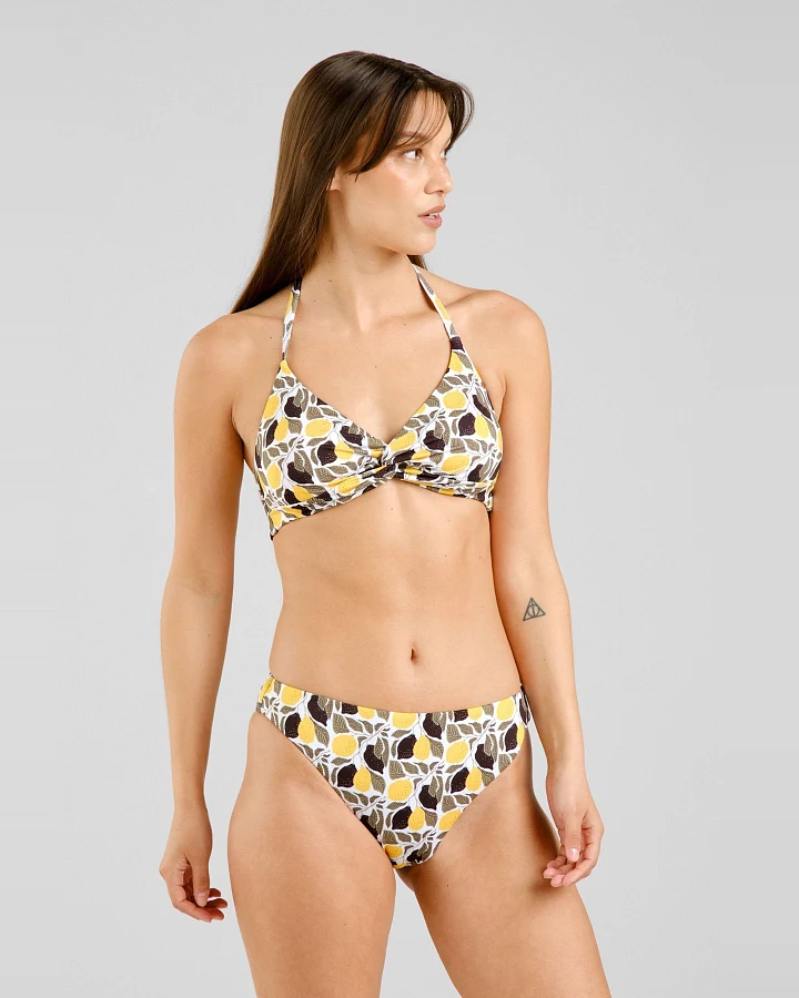 Bikini Bottom Sanda Lemon Bricks Gelb