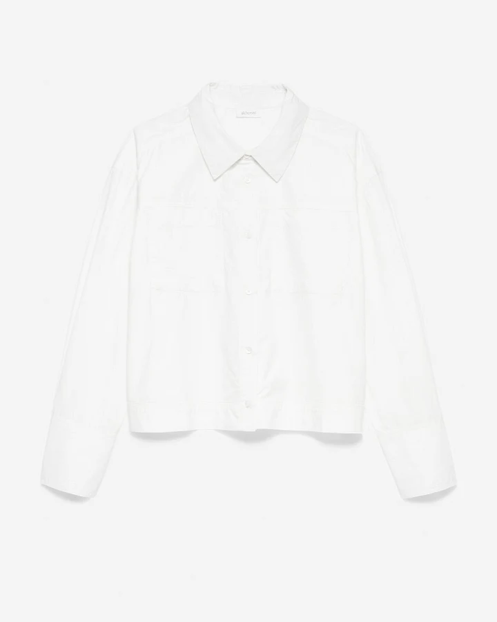 Alchemist Damen vegan Bluse Loes Sehr Weiß