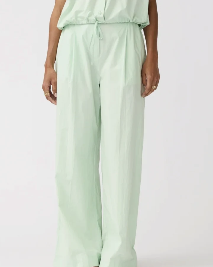 Alchemist Damen vegan Hose Mondblume Celadon Grün