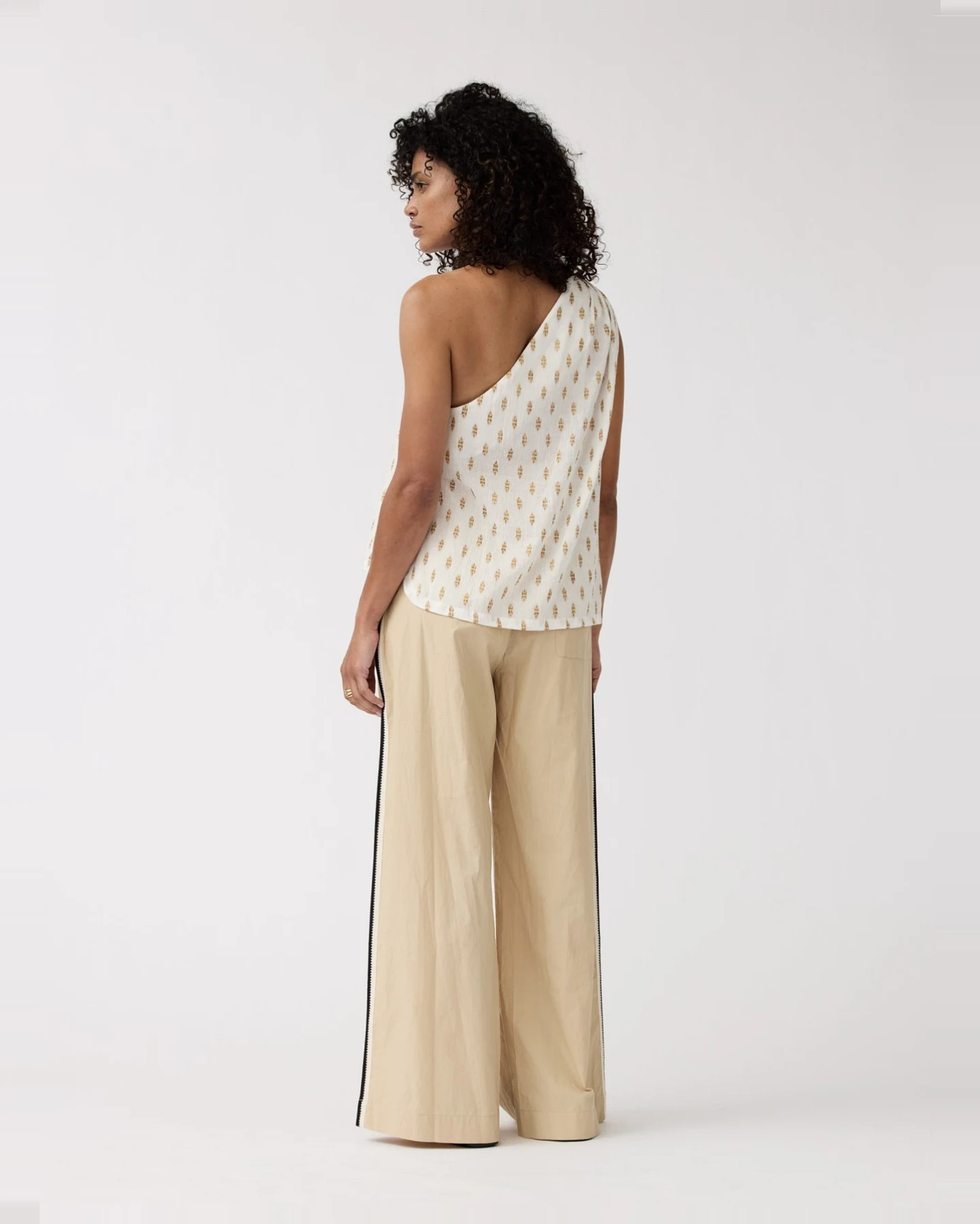Alchemist Damen vegan Hose Moonflower Tape Sand Beige – Ansicht 2
