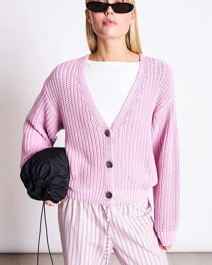 JAN 'N JUNE Damen vegan Weste Lena Light Orchid
