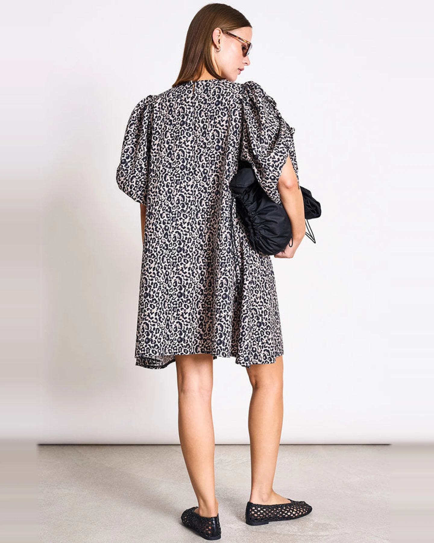 JAN 'N JUNE Damen vegan Minikleid Malus Leo – Ansicht 2
