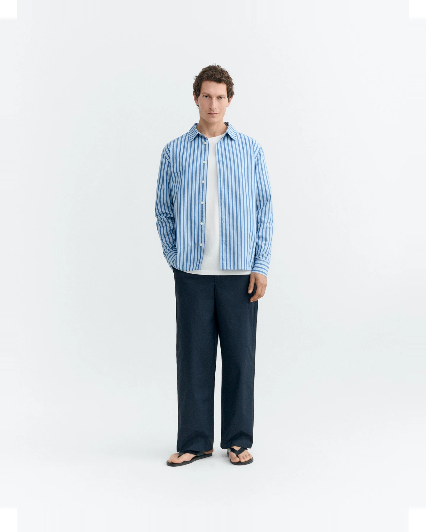 Thinking MU Herren vegan Hose Relaxed Marc Anzug Navy – Ansicht 2