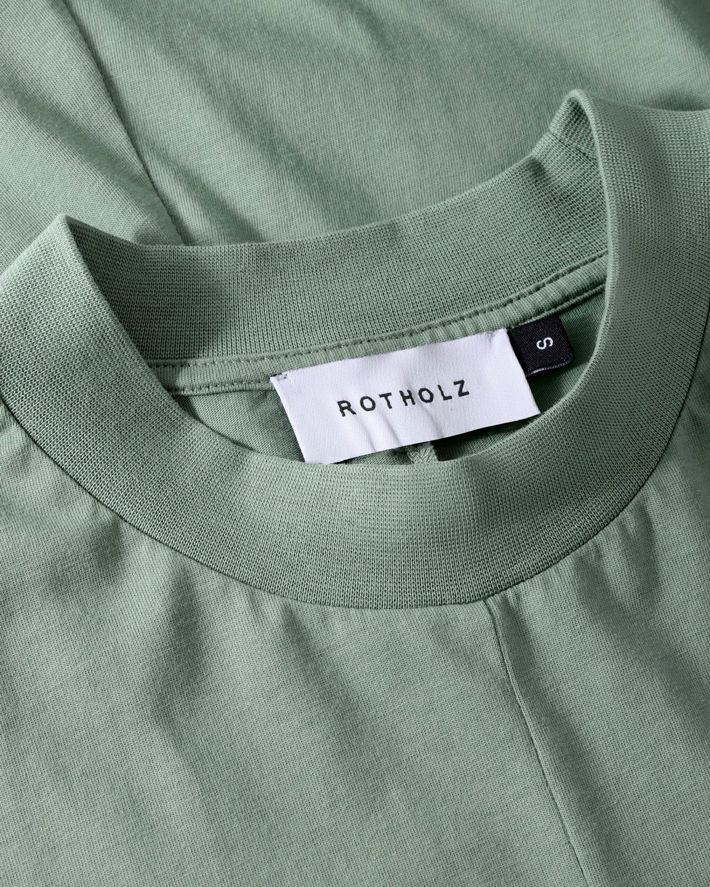 Rotholz Damen vegan Kleid Laubgrün – Ansicht 2