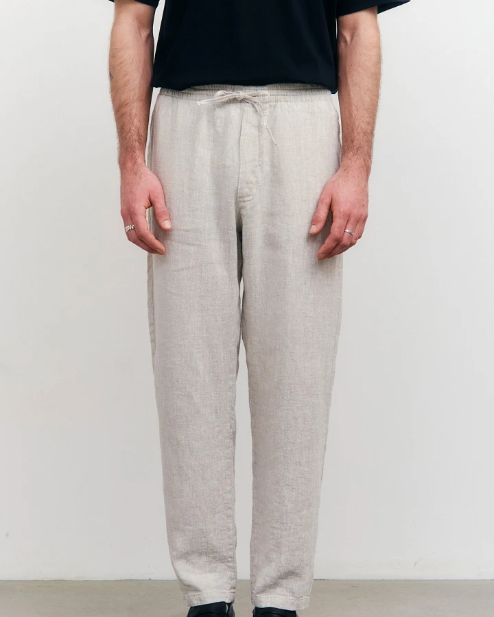 Rotholz Herren vegan Hose Natur