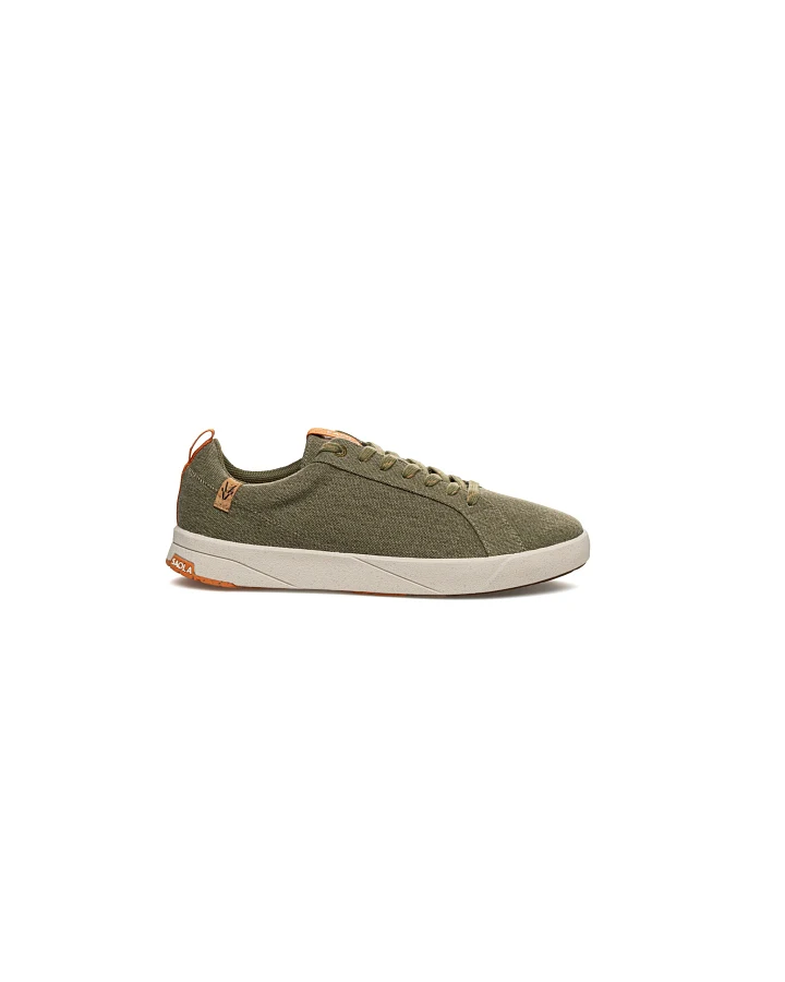 SAOLA Herren vegan Sneaker Herren Cannon Canvas 2.0 Burnt Olive