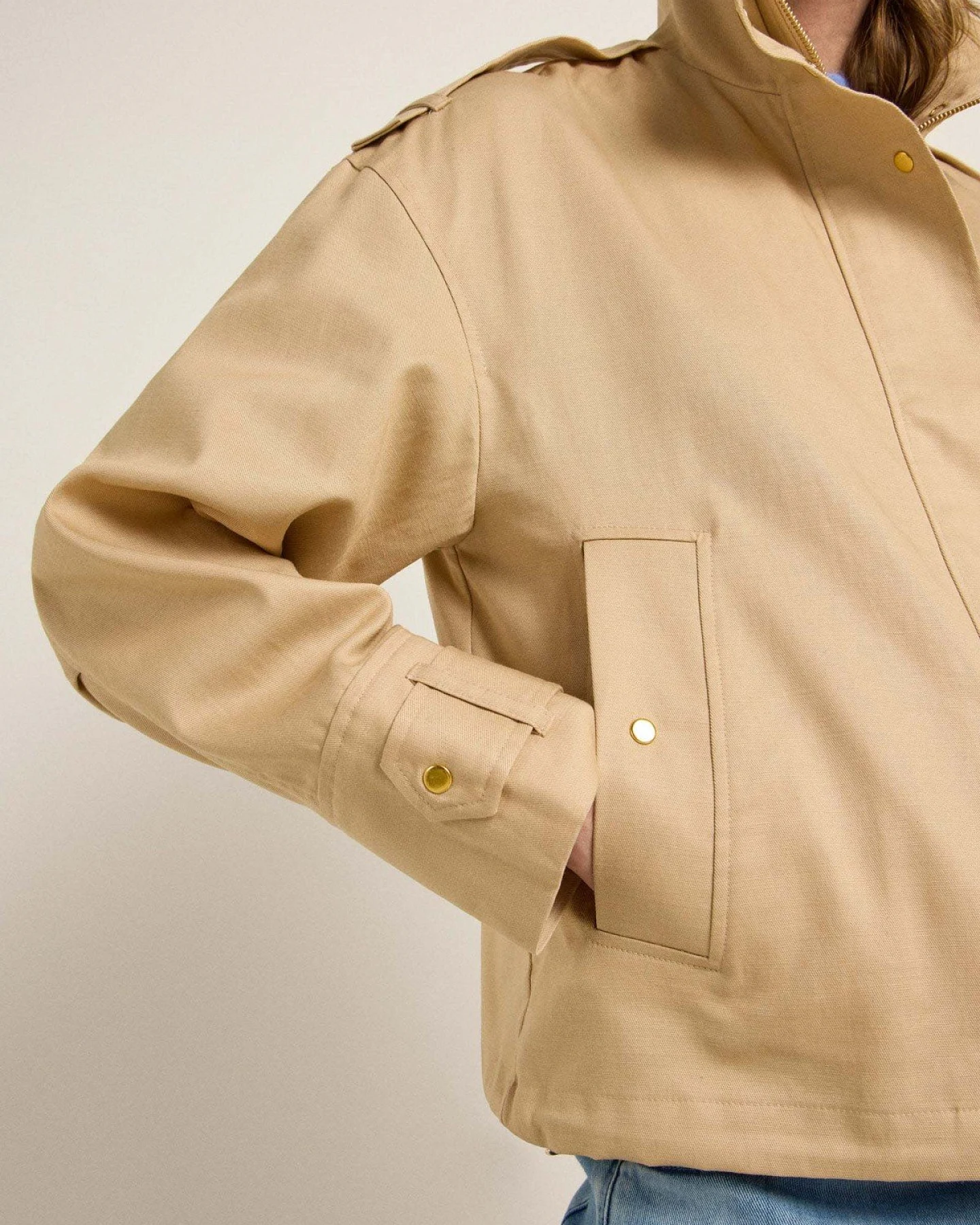 Jacke Beige – Ansicht 4