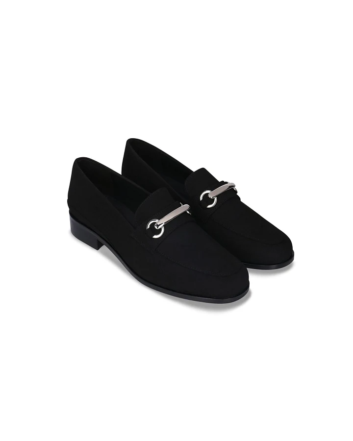 NAE Damen vegan Loafer Anne Schwarz
