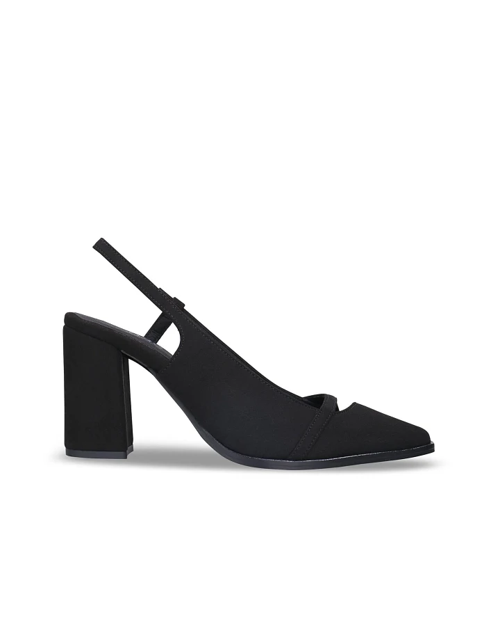 NAE Damen vegan Pumps Ember Schwarz