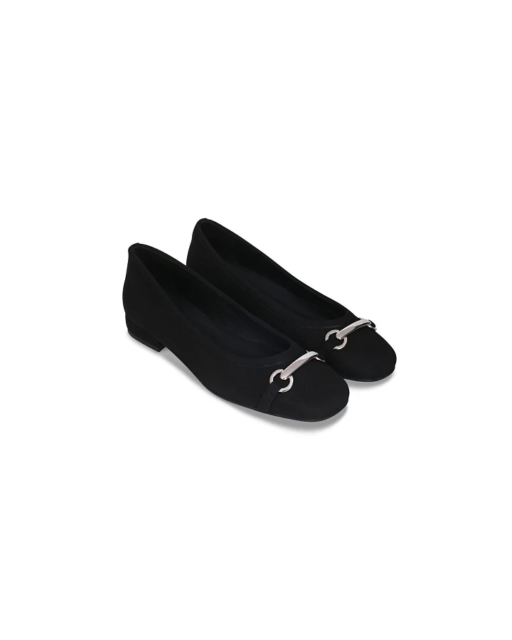 NAE Damen vegan Ballerinas Claire Schwarz