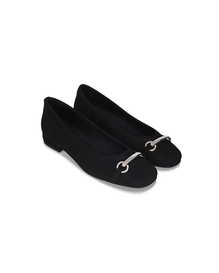 NAE Damen vegan Ballerinas Claire Schwarz