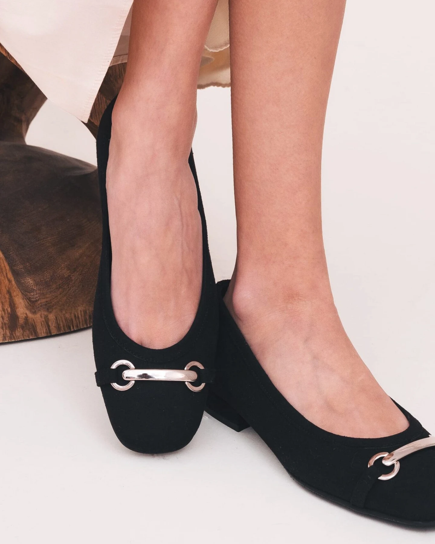 NAE Damen vegan Ballerinas Claire Schwarz – Ansicht 2