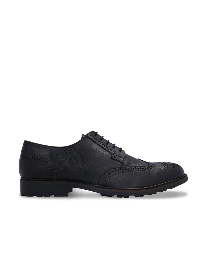 NAE Herren vegan Schuhe Derby Gael Schwarz
