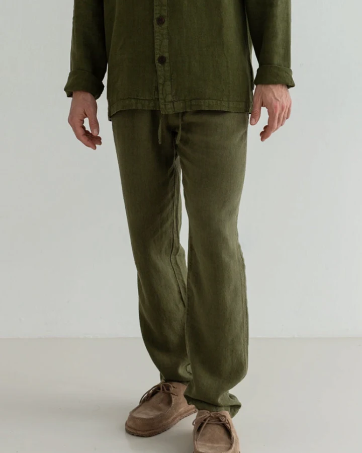 TWOTHIRDS Herren vegan Hose Kotomo Codium Grün