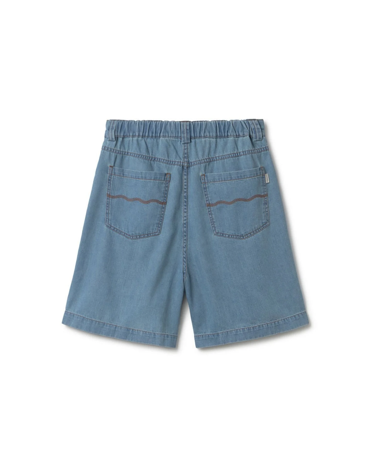 TWOTHIRDS Damen vegan Shorts Waikiki Light Denim – Ansicht 2