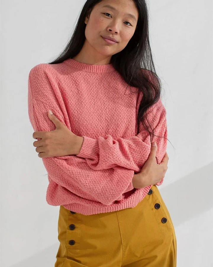 TWOTHIRDS Damen vegan Pullover Llombards Rosa