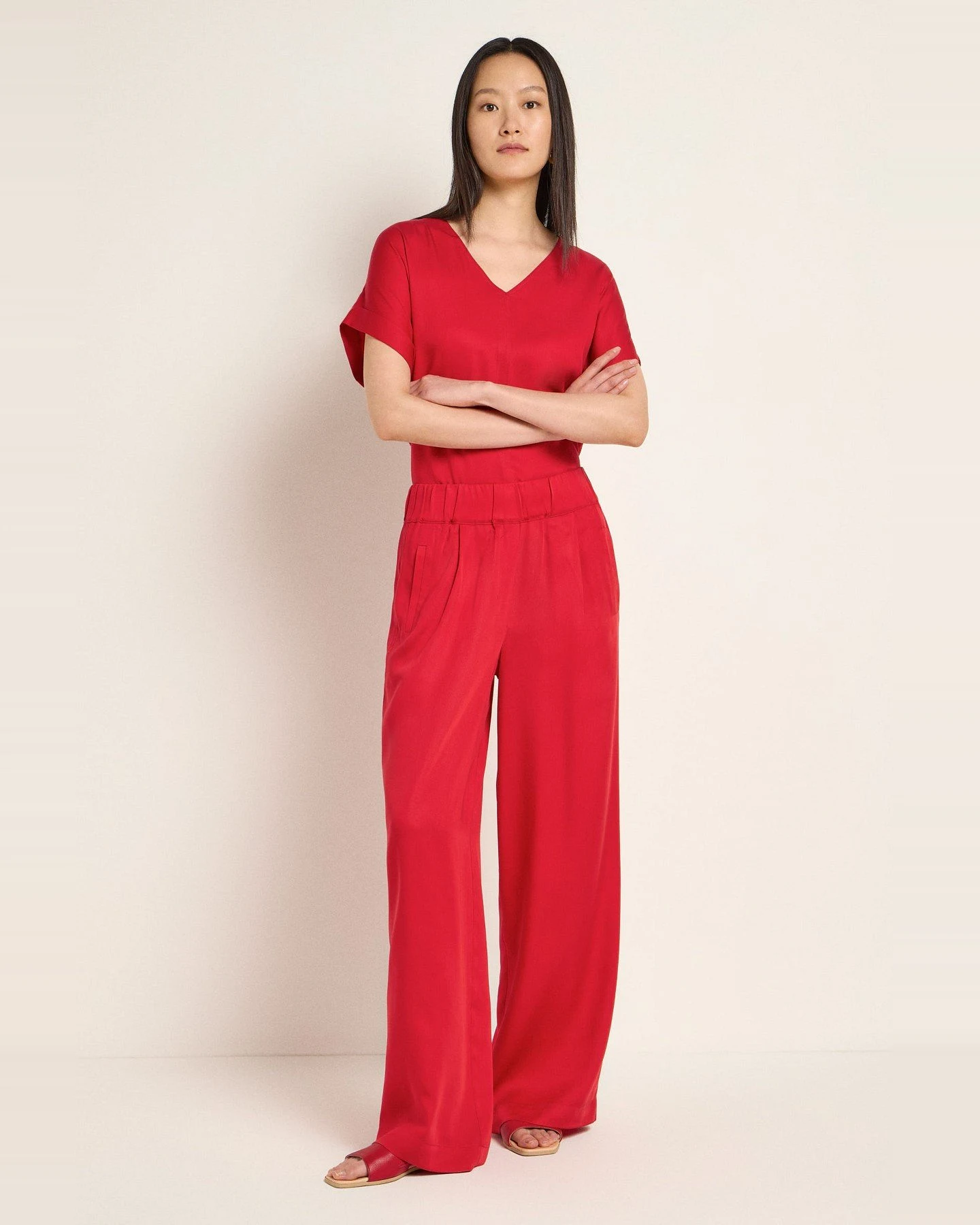 Hose mit weitem Bein – Ansicht 3