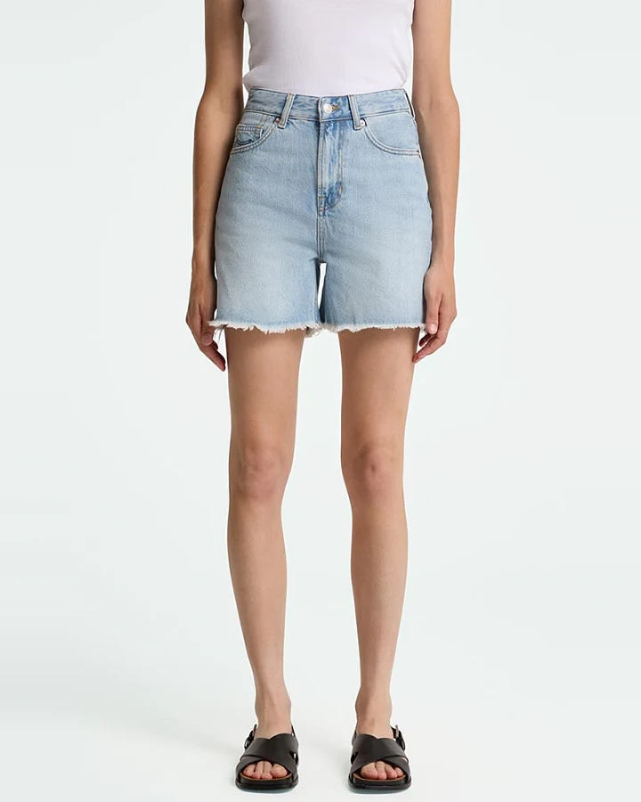 Kings of Indigo Damen vegan Shorts Liora Blue Reef