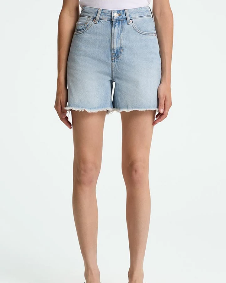 Kings of Indigo Damen vegan Shorts Liora Blue Reef