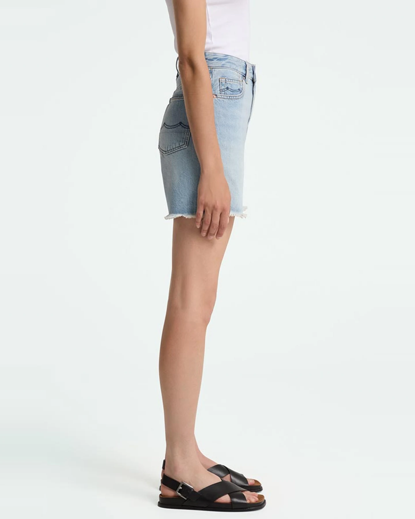 Kings of Indigo Damen vegan Shorts Liora Blue Reef – Ansicht 2