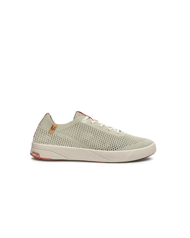 SAOLA Damen vegan Sneaker Damen Ezo Verblasst Grün