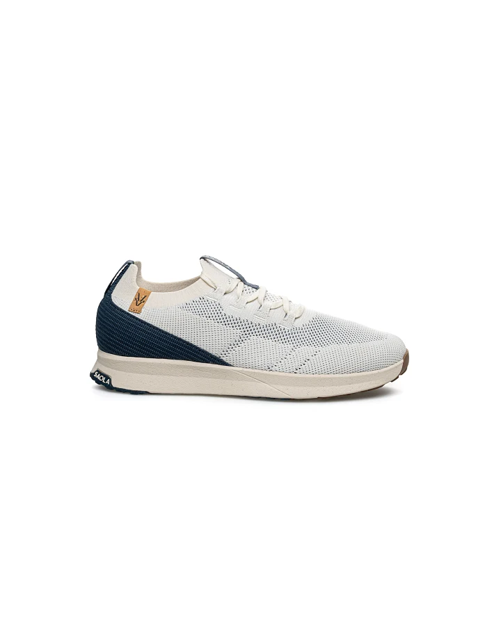 SAOLA Herren vegan Sneaker Herren Tsavo 3 Weiß Navy