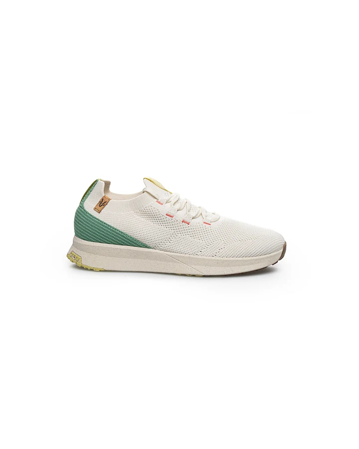 SAOLA Damen vegan Sneaker Damen Tsavo 3 Weiß Grün